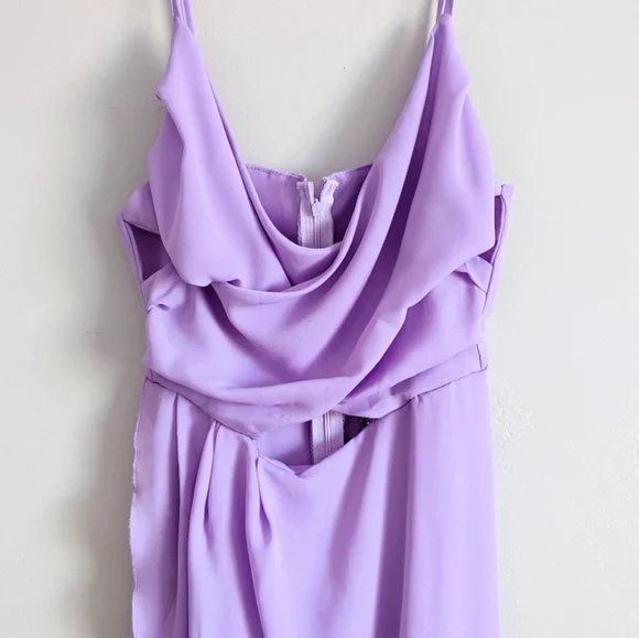 FINAL SALE 🌿CUT OUT LAVENDER DRESS🌿 - Picture 6 of 8